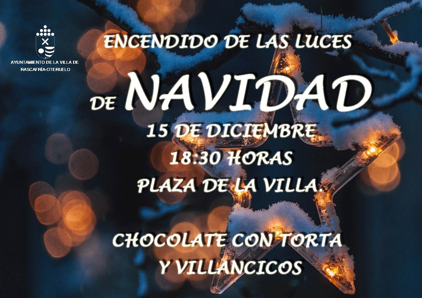 Encendido de las luces de Navidad.